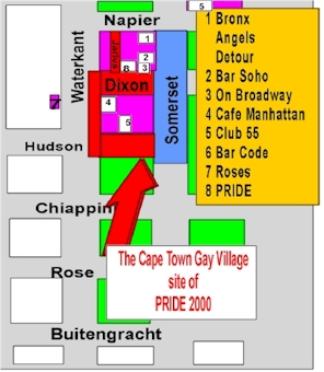 PRIDE2000 Cape Town mardi gras