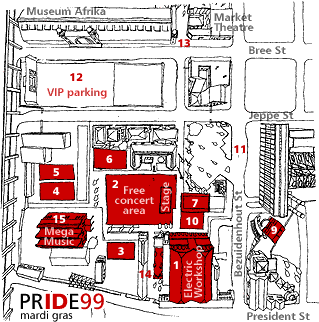 PRIDE99 mardi gras